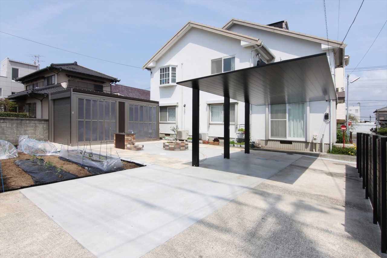 家庭菜園を満喫するガーデンコート エクステリアリフォーム 施工事例 Tokai Willリフォーム 地元静岡に密着した生活総合リフォーム
