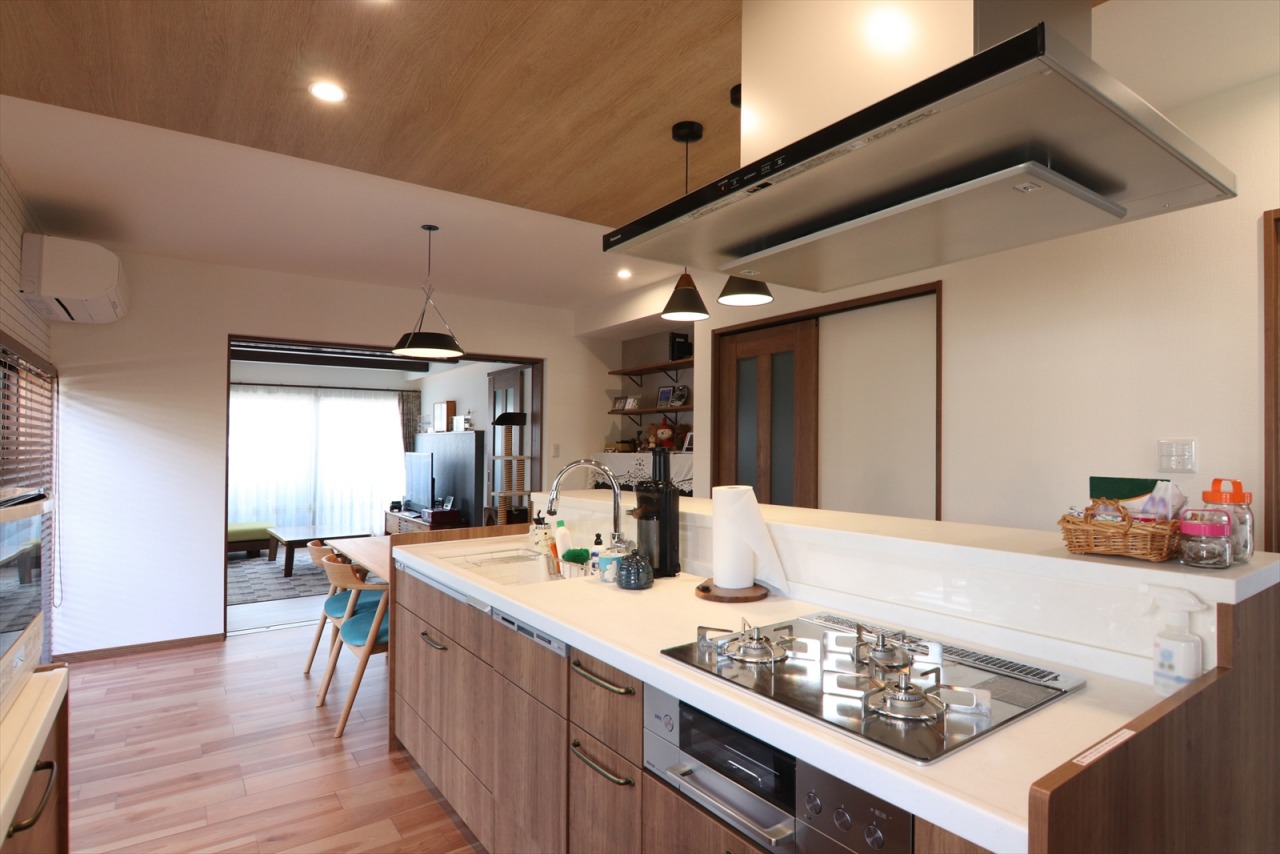 再再お値下げ中☆キッチンカウンター リビング ダイニングにも 家族の